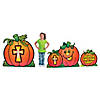 24" - 45" Christian Pumpkin Cardboard Cutout Stand-Ups - 3 Pc. Image 1
