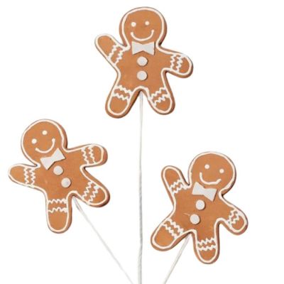 24" Gingerbread Cookie Spray Image 1
