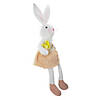 24" Girl Bunny Rabbit Easter and Spring Table Top Figure Image 2