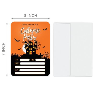 24 Halloween Invitations Costume Party Image 3