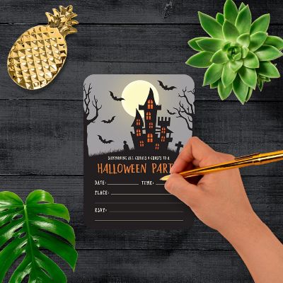 24 Halloween Invitations Summoning All Image 1