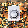24-Hour Electronic Mechanical Countdown Timer - 3.5" - White Image 1