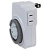 24-Hour Electronic Mechanical Countdown Timer - 3.5" - White Image 2