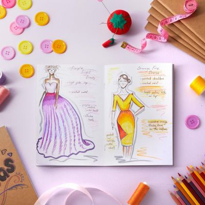 24 Pack Blank Journals Bulk Set, Kraft Paper Blank Books To Write Stories, 5.5x8.5&quot; Notebooks for Kids, A5 Size, Brown - 48 Pages Per Book Image 1