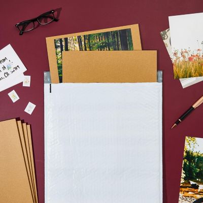 24 Pack Corrugated Cardboard Sheets, 12x12 Square Inserts for Packing, Mailing, Crafts Image 3