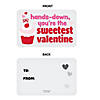 24 Pc. 3" Tiny Hands Vinyl Finger Puppets Valentine Exchanges for 12 Image 2