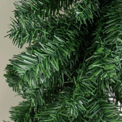 24" Pine Teardrop Swag, 55 Tips: Two-Tone Green Image 1