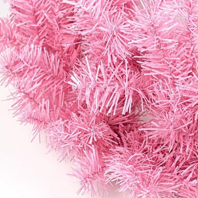 24" Pine Wreath Frame: Pink Image 2