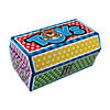24" Polka Dot Treasure Chest Toy Box Image 1