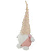 24&quot; Standing Spring Plush Gnome Figure with a Polka Dot Hat Image 3