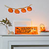 24" Wooden 'Happy Halloween' Wall Sign with Bats Image 3