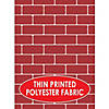 24" x 10 Ft. Red Brick Polyester Aisle Runner Image 3