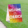 24" x 36" Welcome to Our Church A-Frame Sign Image 1