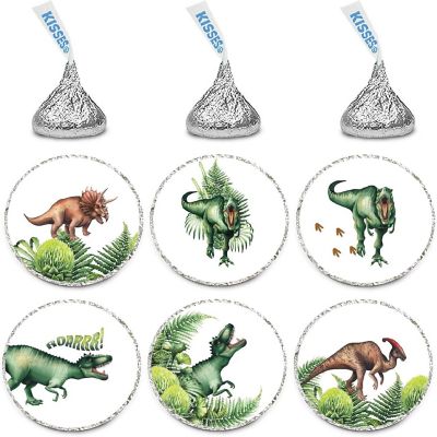 240Pcs 6 Dinosaurs Theme Stickers Image 1