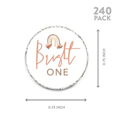 240PCS Boho Rainbow Stickers Image 1