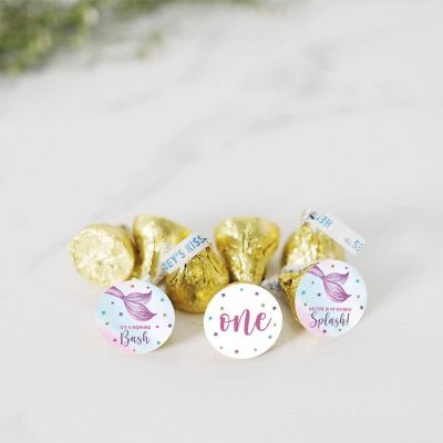240PCS Mermaid Birthday Stickers Image 1