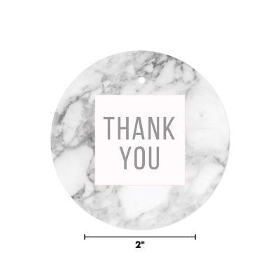 24PC Marble/Modern Style, Thank You Image 2