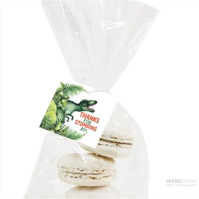 24Pcs Thanks for Stomping By! Square Tag Image 1