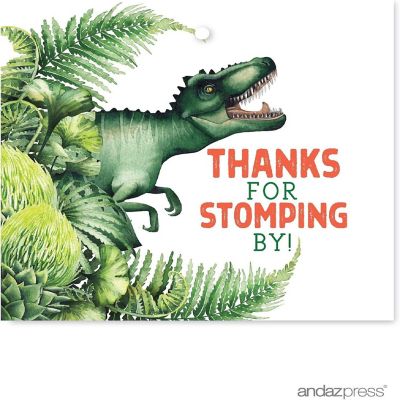 24Pcs Thanks for Stomping By! Square Tag Image 1