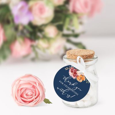 24PK Celebrating Navy Circle Tags Image 2