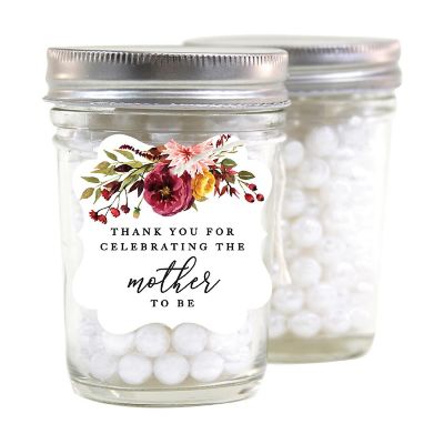 24PK Mother to Be Marsala Frame Gift Tag Image 2
