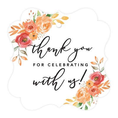 24PK Thank You for Celebrating Frame Tag Image 3