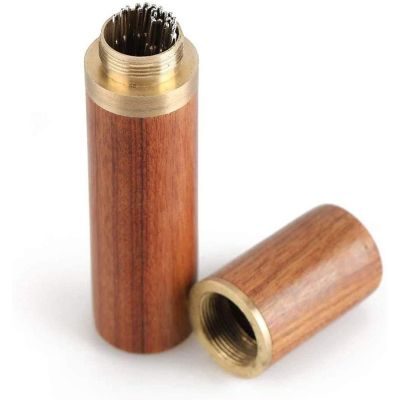 25 Hand Sewing Needles with Big Eyes, Sharp Tips, and Solid Wood Needle Case for Easy Storage Image 3