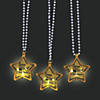 25" Jesus the Light of Christmas Star Light-Up Plastic Beaded Breakaway Necklaces - 12 Pc. Image 1