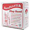 25 Lb. Sandtastik Natural Moldable Sparkling White Play Sand Image 1