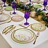 258 Pc. Premium Garden Disposable Tableware Kit for 24 Guests Image 1