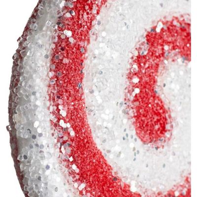 26" Lollipop Ice Pick: Red &amp; White Image 2
