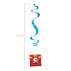 26" Mini Monster Swirl Decorations - 12 Pc. Image 1