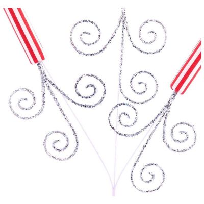 26" Patriotic Lit Firecracker Spray Image 2