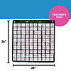 26" x 26" Count to 100 Number Squares Pocket Chart - 101 Pc. Image 2