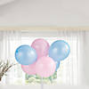 27" Bulk Makes 5 Blue & Pink Latex Balloon Bouquet Centerpieces Image 2
