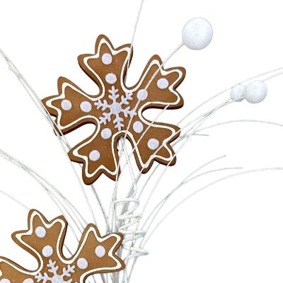 27" Gingerbread Cookie Spray Image 1