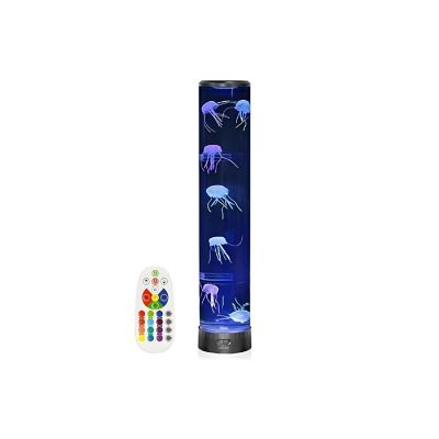 27" Jellyfish Lamp with Remote - Extra Wide Image 1