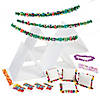27 Pc. Slumber Party Luau Tent Kit for 4 Guests Image 1