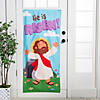 27" x 60" Religious Easter He is Risen Polyester Door Banner Image 1
