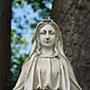 28.25" Religious Standing Virgin Mary Outdoor Garden Statue Image 2