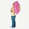 28" DIY Paintable White Nylon Umbrellas with Plastic Safety Knobs - 6 Pc. Image 2