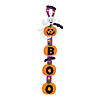 28" Halloween Ghost & Pumpkin Foam Door Hanger Craft Kit - Makes 12 Image 1