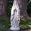 28" Religious Praying Virgin Mary Outdoor Statue Image 1