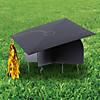 28" x 14" 3D Graduation Party Mortarboard Cap Single-Sided Plastic Yard Sign Image 1