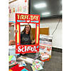 28" x 46" First Day of School Instaframe Cutout Yard Sign Image 1
