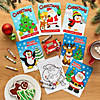 288 Pc. Bulk Christmas Coloring Books with Crayons Kit for 144 Image 2