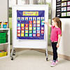 29 1/2" Hanging Classroom Calendar Nylon Pocket Chart - 73 Pc. Image 2