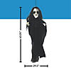 29 1/2" x 43 1/4" Light-Up Hanging Undead Girl Halloween Decoration Image 2