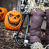 29 1/4" x 47 1/4" Animated Scarecrow on Rocking Chair Halloween Decoration Image 2