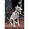 29" Doberman Skeleton Halloween Decoration Image 1